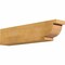 Ekena Millwork Alpine Rough Sawn Rafter Tail, Western Red Cedar, 6"W x 8"H x 36"L RFT06X08X36ALP00RWR - alternate 1